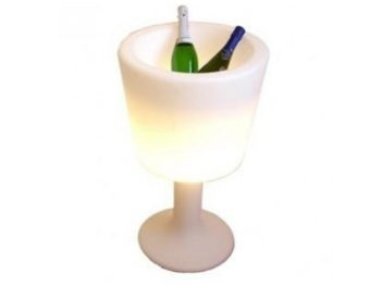 Seau à champagne lumineux