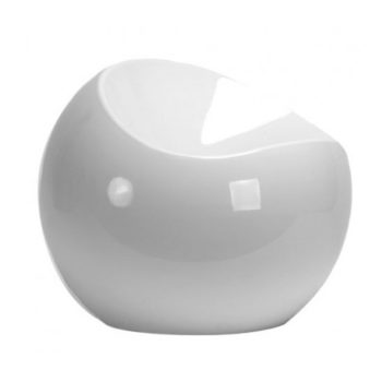 ball chair blanche