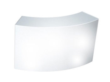 bar snake slide blanc lumineux location mobilier d'extérieur