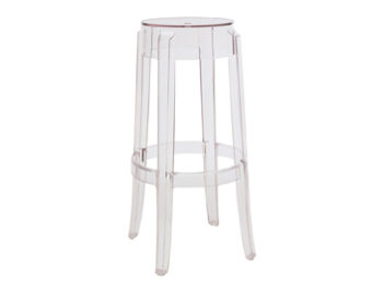 tabouret charles ghost kartell location mobilier