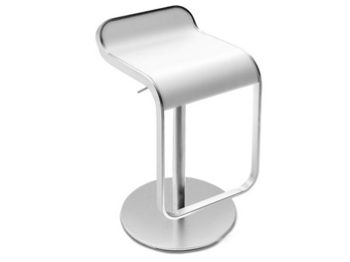 Tabouret Lem blanc