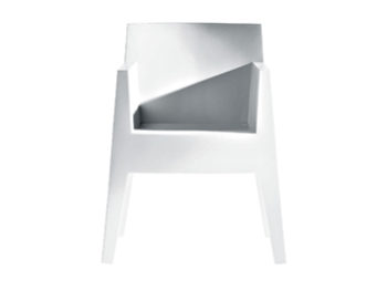 fauteuil toy dryade blanc philippe starck location mobilier d'extérieur