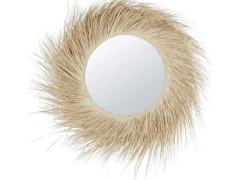 In-ty Location - Miroir rafia